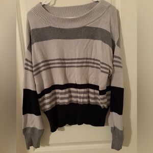 Lucky Brand Gray Knit Sweater